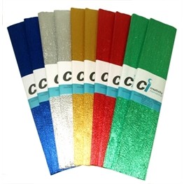 Metallic Crepe Paper